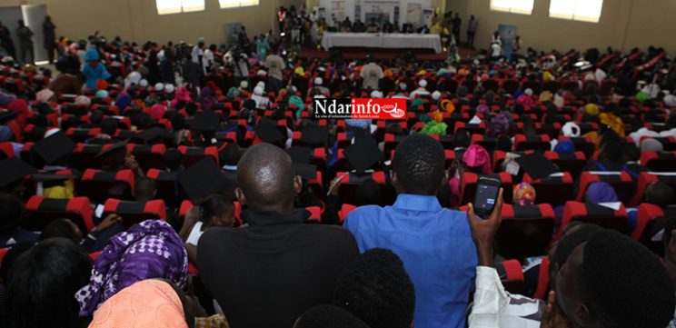 OUVERTURE DES 25 ANS DE L’UGB : une forte affluence. Regardez ! 