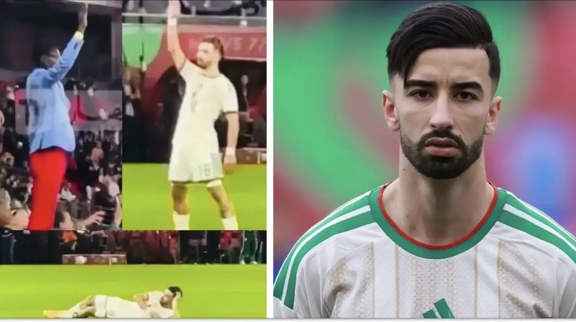 Le supporter congolais Lumumba en pleurs après le chambrage d'Amoura