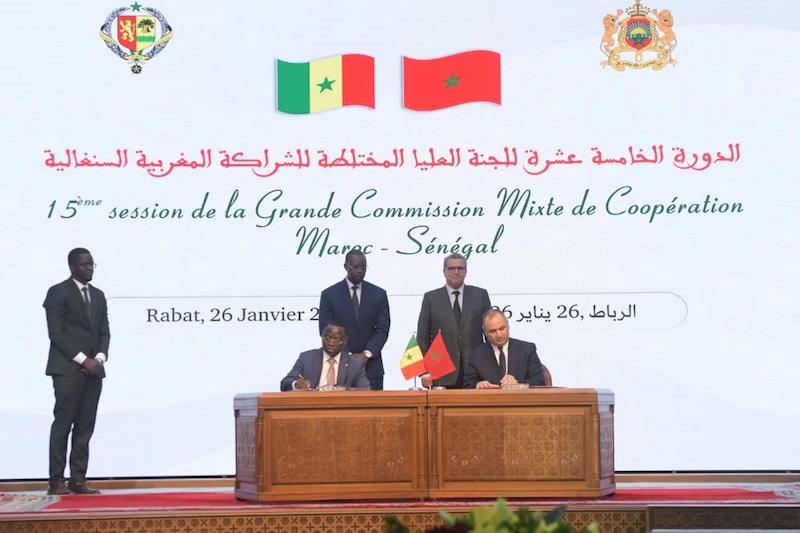 Commission mixte : Dakar et Rabat signent une feuille de route de coopération