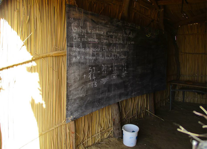 ( Images) L’incroyable délabrement de l'école élémentaire de Ndiawdoune Pont.