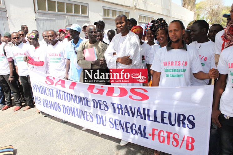 (Images) 1er MAI : le défilé des travailleurs sur la Place Faidherbe. (Images) 1er MAI : le défilé des travailleurs sur la Place Faidherbe.