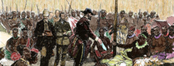 L'Afrique au temps des colonies : par la ruse et par la force