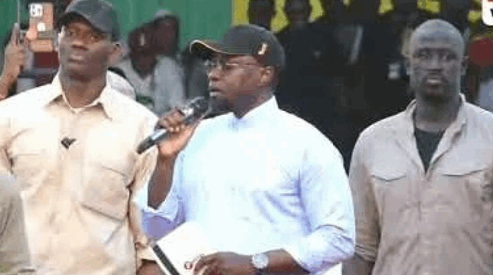 Tournée à Guinguinéo : Ousmane Sonko propose un « contrat social » de 5 ans aux populations