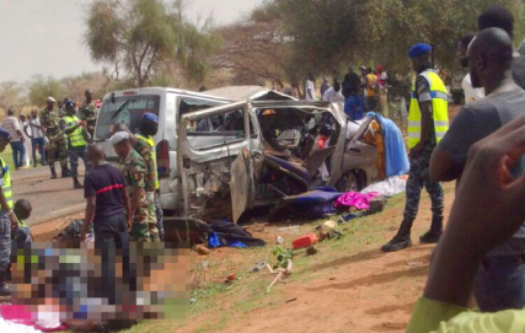Accident sur l'axe Louga-Saint-Louis : Deux morts et un conducteur en garde à vue