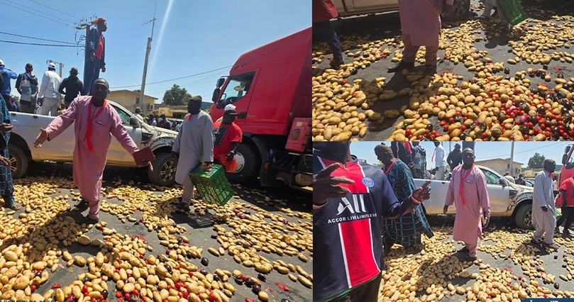 Maraîchers des Niayes en colère : La commercialisation du riz et de l'oignon bloquée Maraîchers des Niayes en colère : La commercialisation du riz et de l'oignon bloquée
