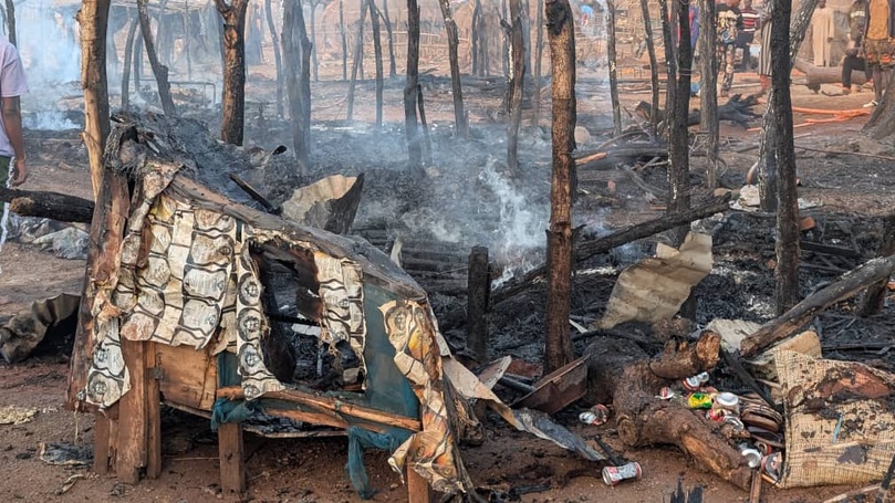 Saraya : 19 cases ravagées par un incendie à Kharakhéna Saraya : 19 cases ravagées par un incendie à Kharakhéna