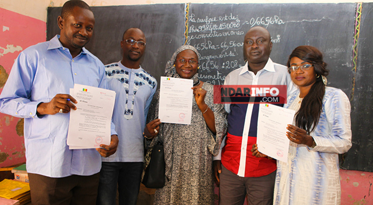 COOPÉRATIVE D'HABITAT : 55 lots de parcelles remis aux enseignants membres du SELS.