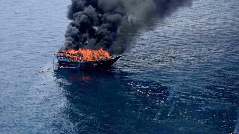 Détroit d'Ormuz : Un cargo en feu après une attaque ce mercredi 11 mars Détroit d'Ormuz : Un cargo en feu après une attaque ce mercredi 11 mars