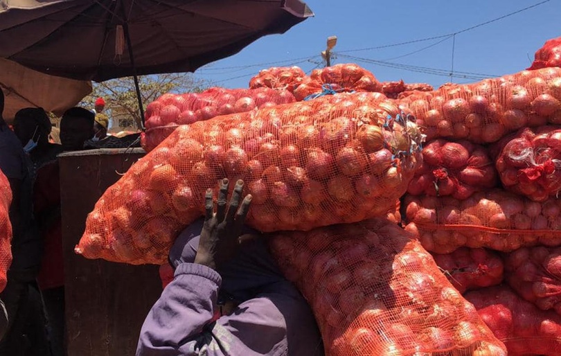 Dagana : La gendarmerie de Rosso saisit 9 tonnes d'oignons destinées à la Mauritanie