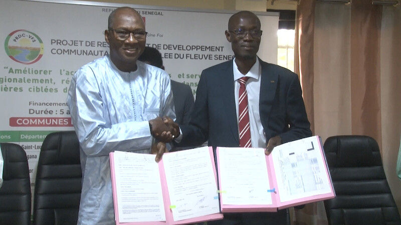 Saint-Louis : l'UGB et le PRDC-VFS signent un protocole pour une plateforme régionale de recherche