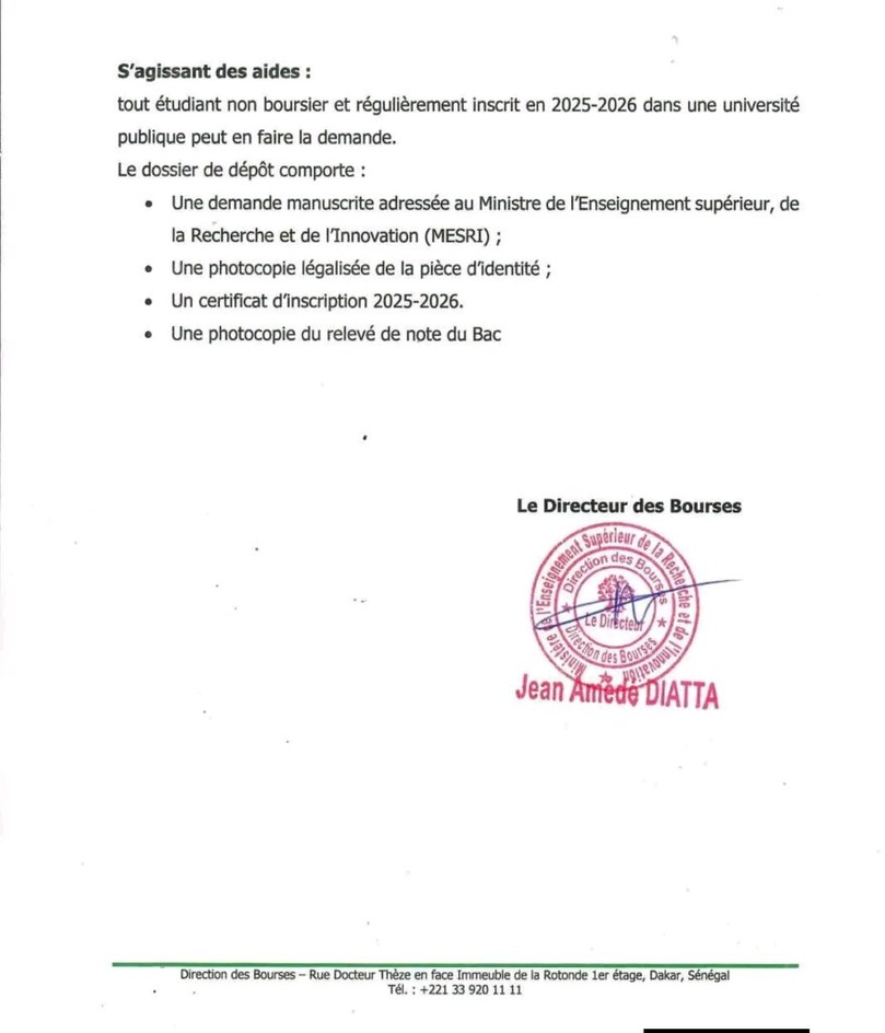 "Soutien financier aux étudiants" : Ouverture des bourses sociales et aides 2025-2026 "Soutien financier aux étudiants" : Ouverture des bourses sociales et aides 2025-2026