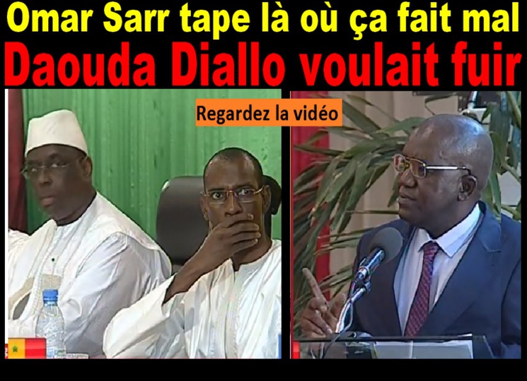 Video. Dialogue national : Oumar Sarr, numéro 2 du PDS frustre Le ministre de l'intérieur, Abdoulaye Daouda Diallo