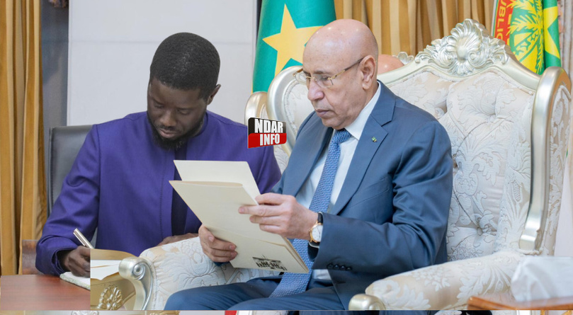 Mauritanie : le ministre Cheikh Niang remet un message du président Diomaye Faye