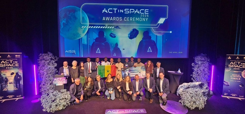 ActInSpace 2026 : Le Sénégal remporte le premier prix mondial à Bordeaux ActInSpace 2026 : Le Sénégal remporte le premier prix mondial à Bordeaux