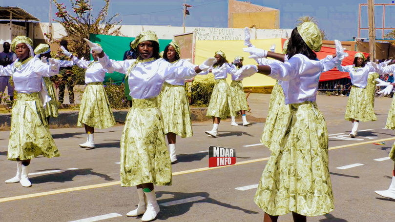 4 Avril à Ndar : Images exclusives du défilé militaire et civil