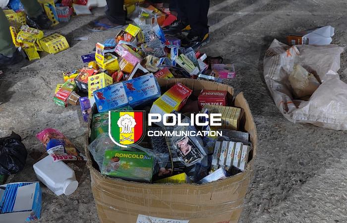 Lutte contre les trafics : Saisie record de 133 kg de médicaments et drogues à Grand Yoff
