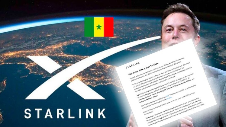 Tarifs Starlink au Sénégal : l'opérateur annule la hausse et évoque un envoi d'e-mail par erreur