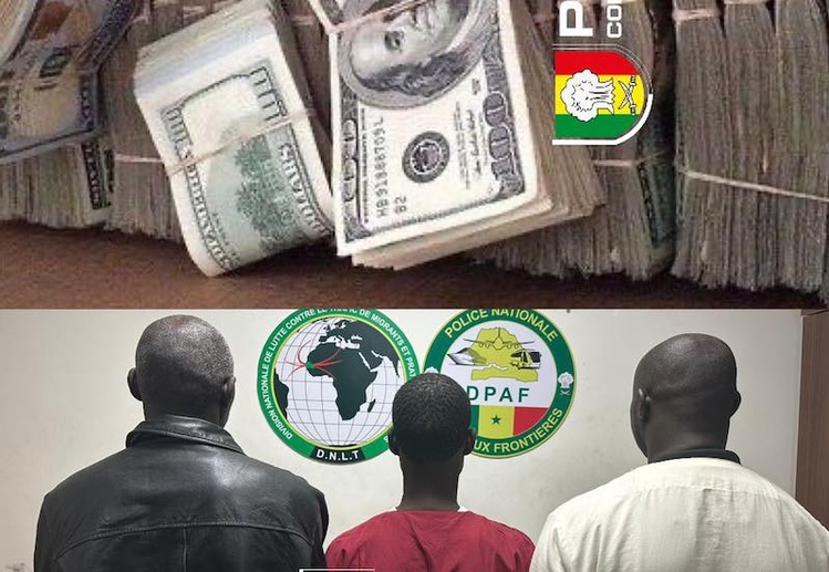 Trafic et fausse monnaie : la DNLT démantèle un réseau criminel d'escroquerie au visa et de faux monnayage Trafic et fausse monnaie : la DNLT démantèle un réseau criminel d'escroquerie au visa et de faux monnayage