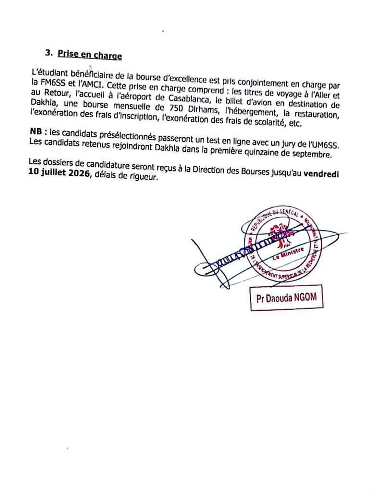 Enseignement supérieur : Ouverture des bourses marocaines AMCI pour les bacheliers