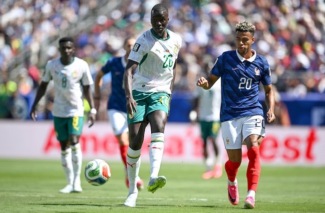 Pape Gueye réagit à la défaite des Lions face à la France Pape Gueye réagit à la défaite des Lions face à la France