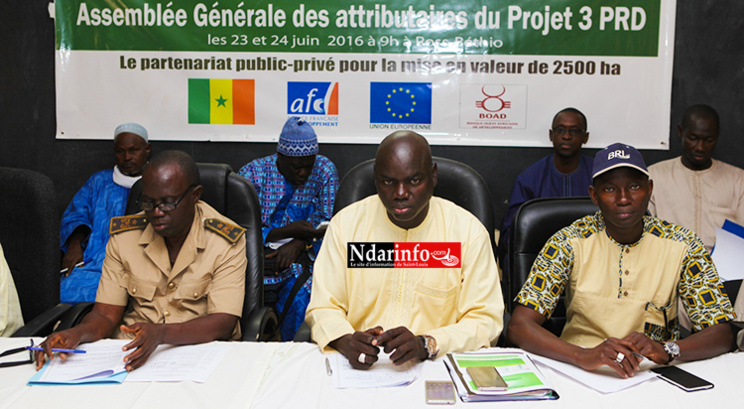 AUTOSUFFISANCE EN RIZ : 145 attributaires pour les 2.500 ha du 3PRD. La SAED vante « l’originalité » du projet. AUTOSUFFISANCE EN RIZ : 145 attributaires pour les 2.500 ha du 3PRD. La SAED vante « l’originalité » du projet.