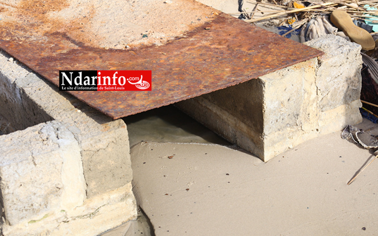 Saint-Louis : les déchets liquides des Chinois polluent le Fleuve (Photos) Saint-Louis : les déchets liquides des Chinois polluent le Fleuve (Photos)