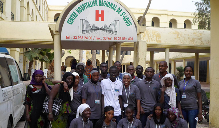 ACTION SOCIALE : le Mouvement d’Action des Jeunes pour la Réussite des Saint-louisiens au chevet des nécessiteux.