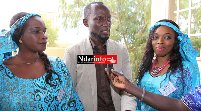 Le Docteur Aly SAMBOU, chef de la section LEA, entrourée par ses assistantes.