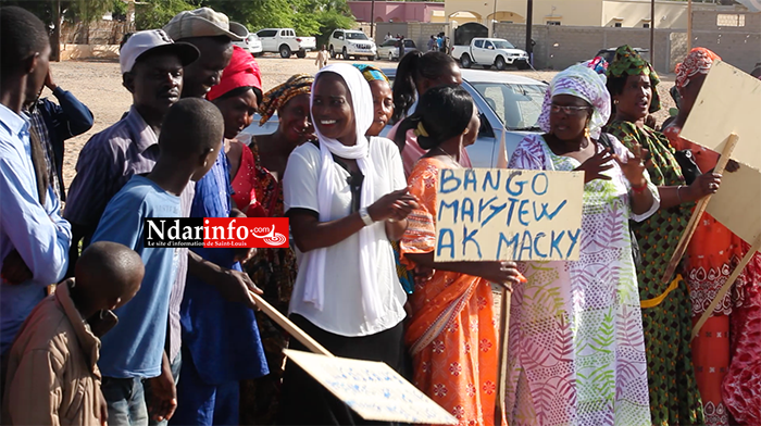 ( Vidéo) Macky à Saint-Louis : Mary Teuw NIANE mobilise ses troupes !