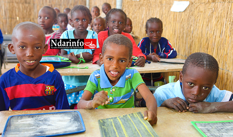 Des élèves de l'école de Mbarigo. Crédit Photo: Ndarinfo.com