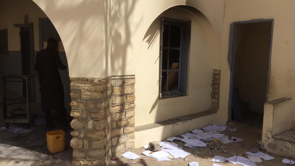 ( Photos) Le visage pitoyable de l'école Cheikh TOURE après les manifestations.