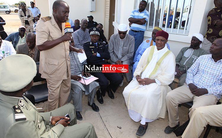 Sécurisation des frontières : Oumar Mboulel SOW, le maire de DIAMA, invite les populations à coopérer avec les forces de sécurité.