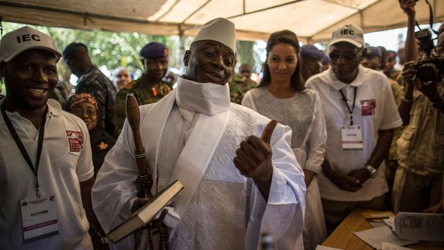 URGENT - Jammeh rejette les résultats et parle de « fraudes »