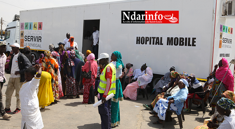 Consultations gratuites : À Saint-Louis, La Fondation Servir le Sénégal traite près de 3000 personnes (vidéo)