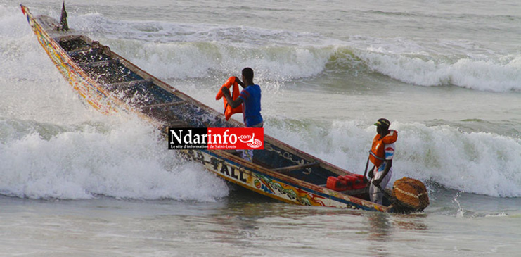 Saint-Louis : Chavirement d’une pirogue, le bilan fait un mort et cinq disparus Saint-Louis : Chavirement d’une pirogue, le bilan fait un mort et cinq disparus