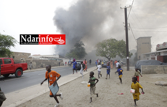 URGENT : plusieurs ateliers prennent feu à Léona (vidéo-photos)