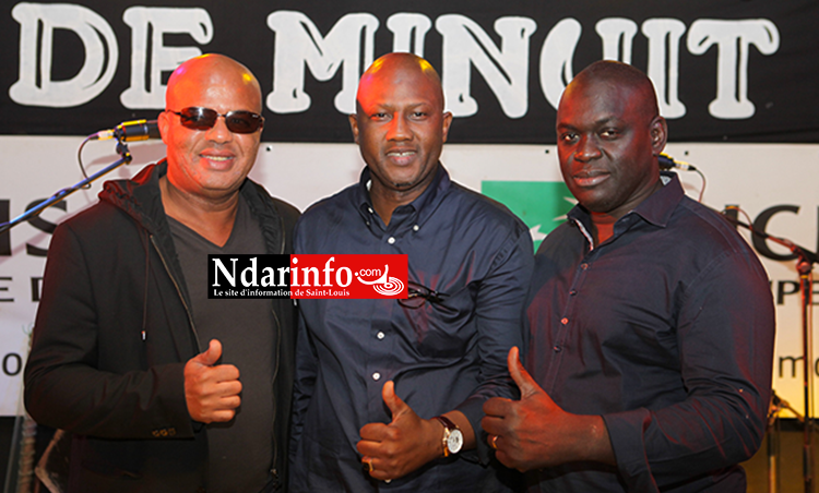 Mokhtar SAMBA, Ablaye CISSOKO et Habib FAYE posent pour NdarInfo