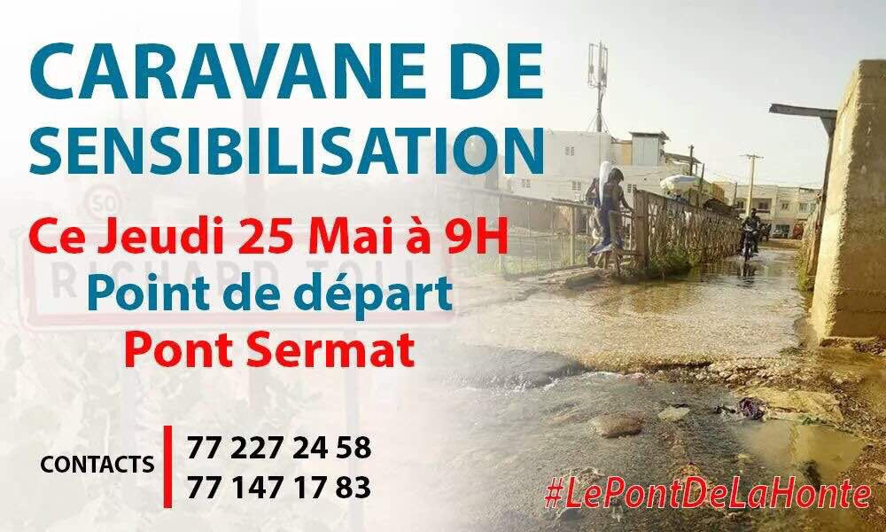 RICHARD -TOLL : LE COLLECTIF #LePontDeLaHonte sonne la mobilisation, ce jeudi