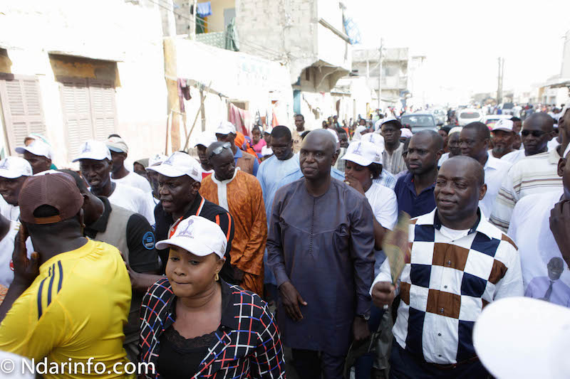 PHOTOS – Impressionnante mobilisation à la caravane de BBY sur la Langue de Barbarie