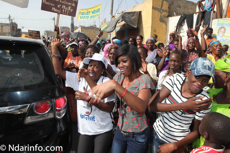 PHOTOS – Impressionnante mobilisation à la caravane de BBY sur la Langue de Barbarie