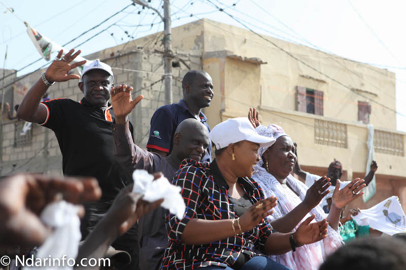 PHOTOS – Impressionnante mobilisation à la caravane de BBY sur la Langue de Barbarie