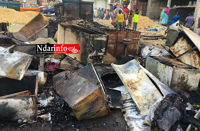 Incendie au Marché Sor : le complexe frigorifique réduit en cendre (photos) Incendie au Marché Sor : le complexe frigorifique réduit en cendre (photos)