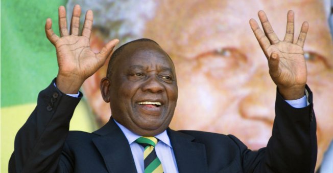 Cyril Ramaphosa, nouveau président de l'Afrique du Sud