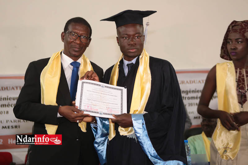 Première promotion de l’Institut Polytechnique de Saint-Louis : 16 ingénieurs en électromécanique formés ( Vidéo & Photos )