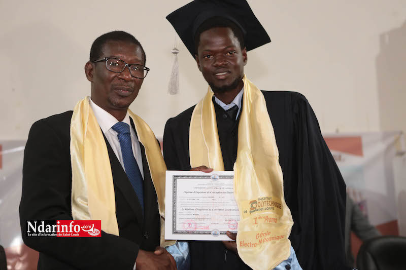 Première promotion de l’Institut Polytechnique de Saint-Louis : 16 ingénieurs en électromécanique formés ( Vidéo & Photos )