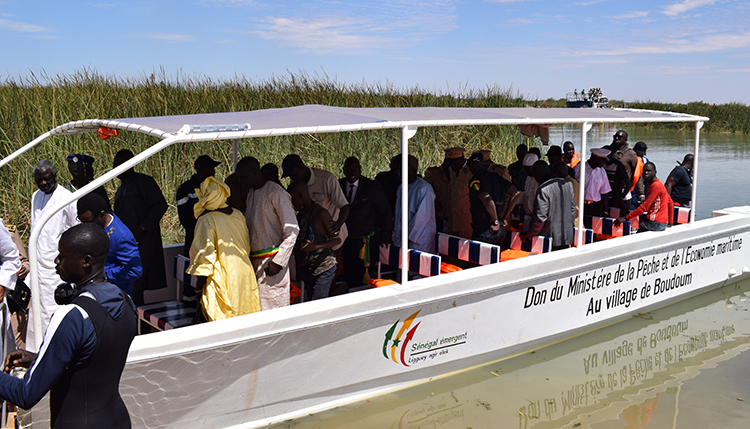 DAGANA : Une embarcation pour les villages de kassack et Boundoum