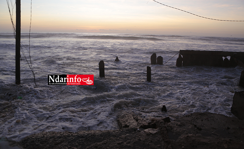 Furie des vagues : Terreur à NDAR TOUTE ( Vidéo – Photos )