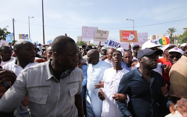 Urgent- Le sit-in devant le ministère de l’Intérieur interdit, l’opposition défie le Préfet de Dakar *