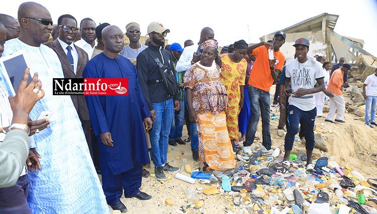 Idrissa SECK à l'école Abdoulaye Mbengue Khaly de Guet-Ndar