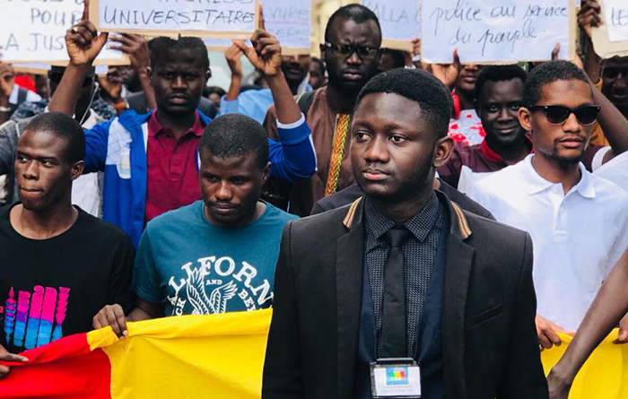 Justice pour Fallou SENE : Marche réussie des étudiants Sénégalais en France